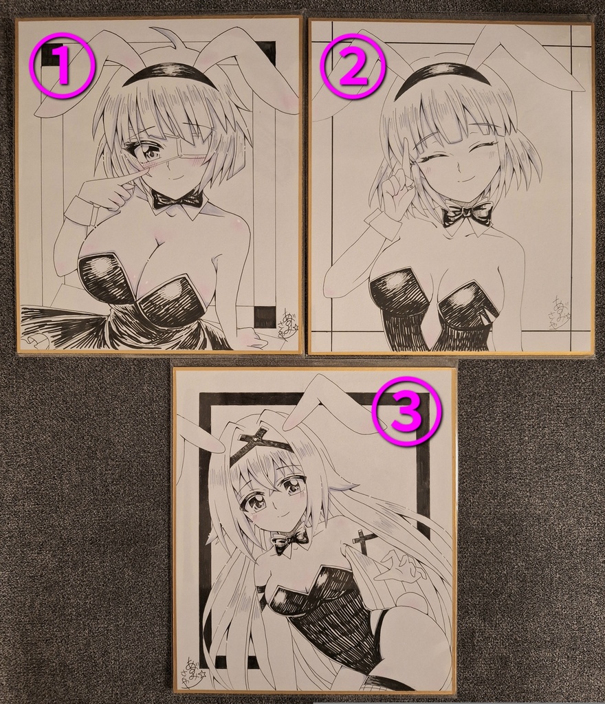 ばにけっと☆新作色紙