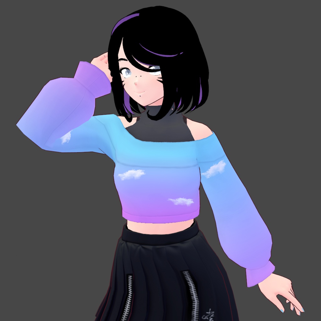 Pink/Blue Feminine Shirt