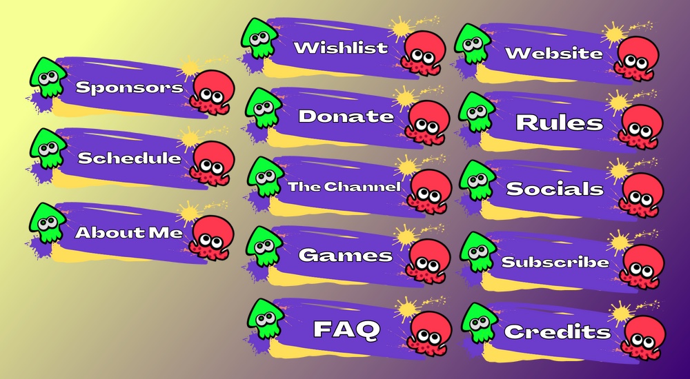 Splatoon 3 Twitch Panels