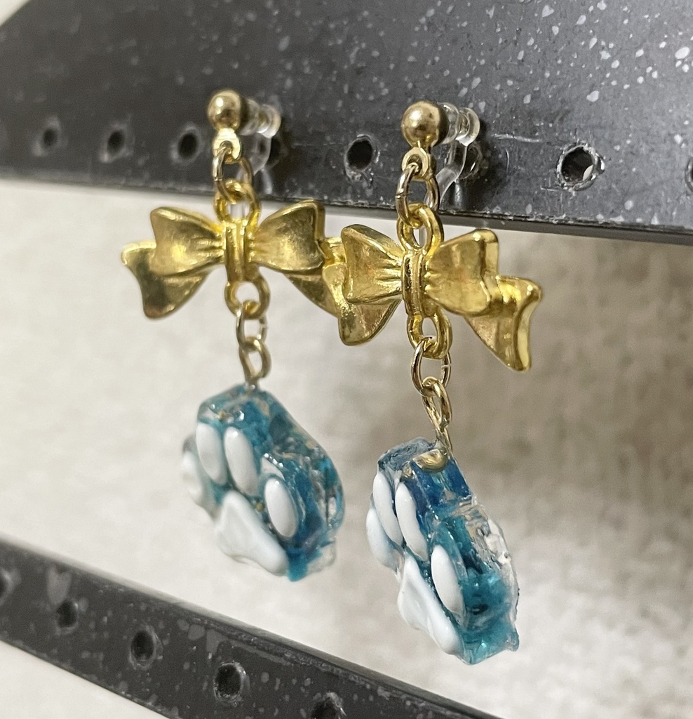 呪術廻戦 五歌イメージイヤリング·ピアス【五条ネコver.】②