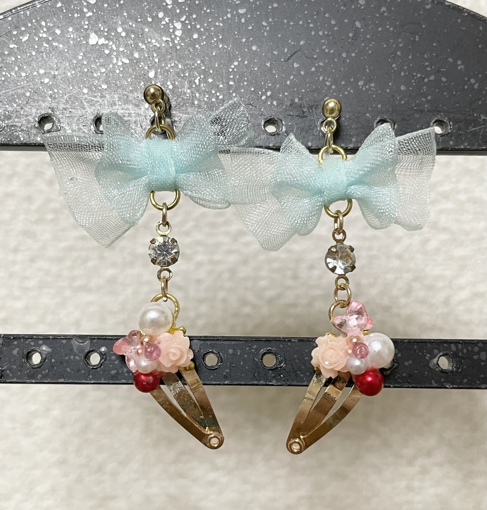 呪術廻戦イメージイヤリング·ピアス【𝑾𝒉𝒊𝒕𝒆 𝑫𝒂𝒚 ver.②】