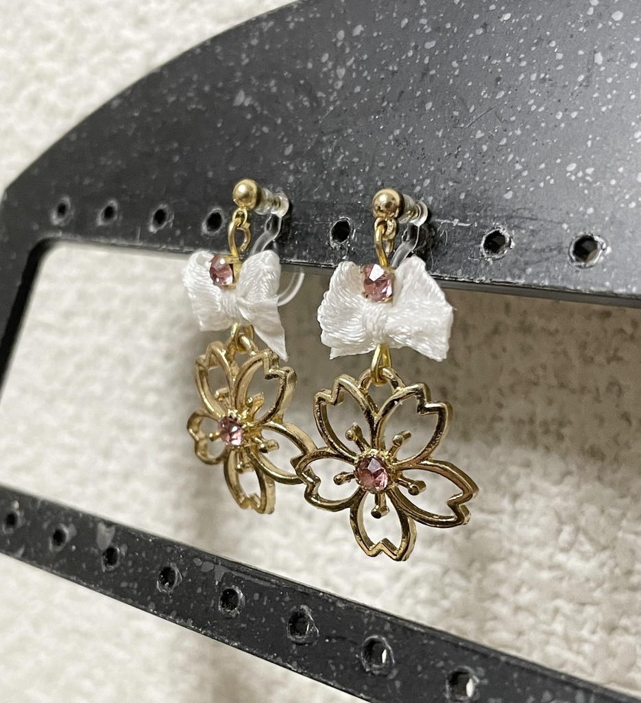 呪術廻戦 庵歌姫イメージイヤリング·ピアス【桜ver.】①