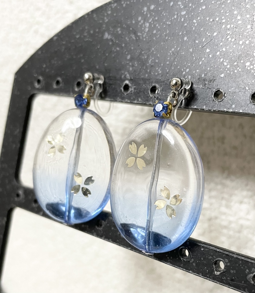 呪術廻戦 五条悟イメージイヤリング·ピアス【桜ver.】①