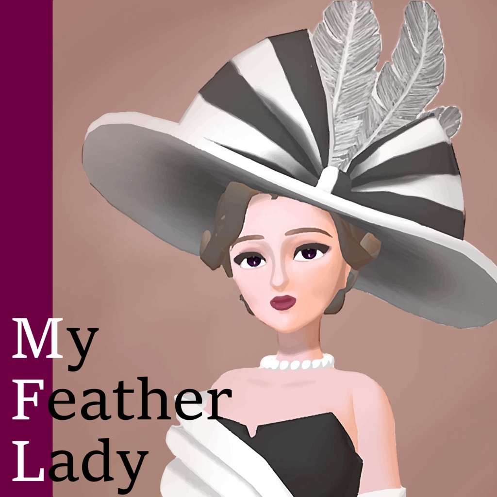 VRMモデル『My Feather Lady』