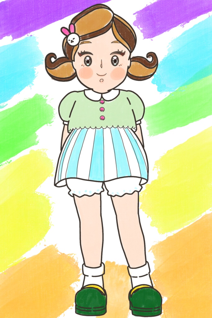 【無料】satocoの塗り絵