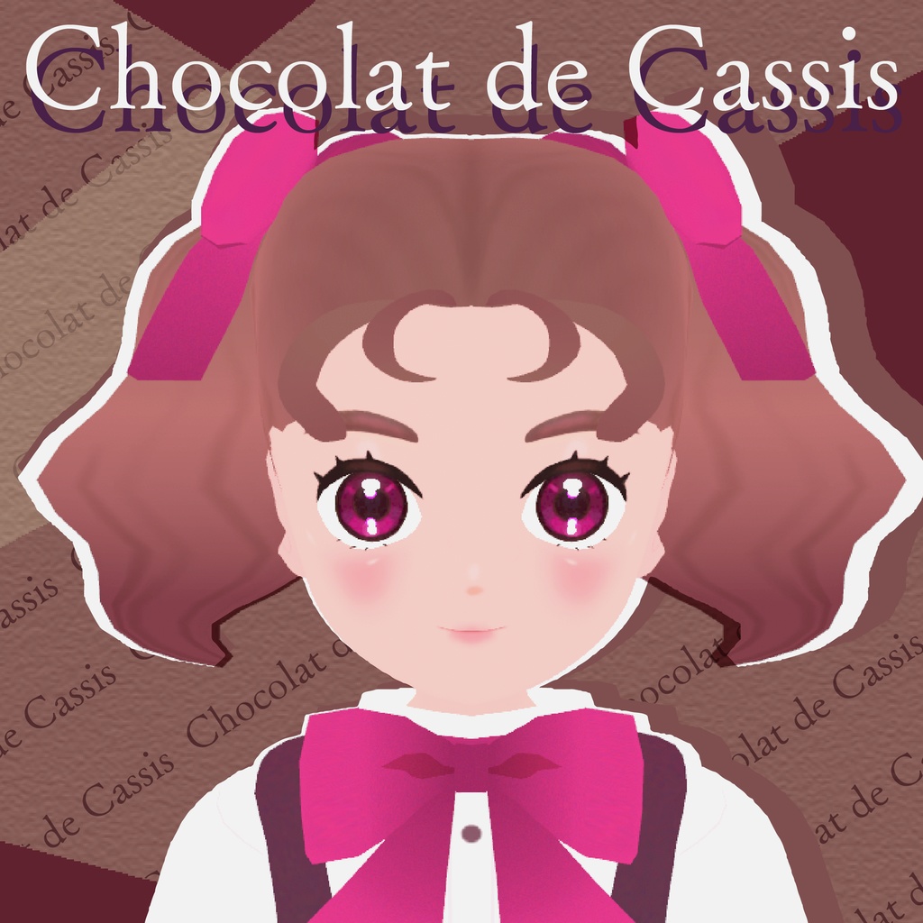 VRMモデル『Chocolat de Cassis』