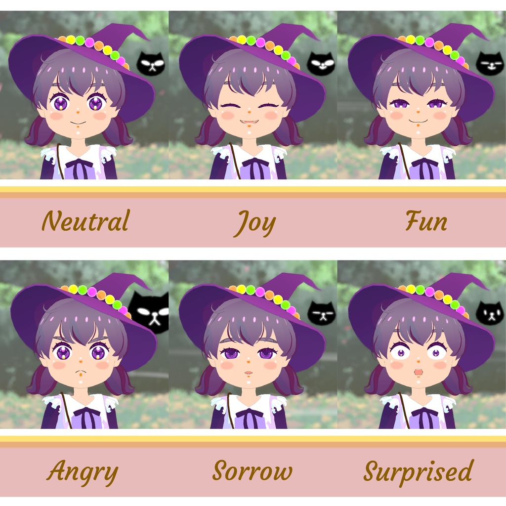 VRMモデル『魔法少女(?)MIRAI』