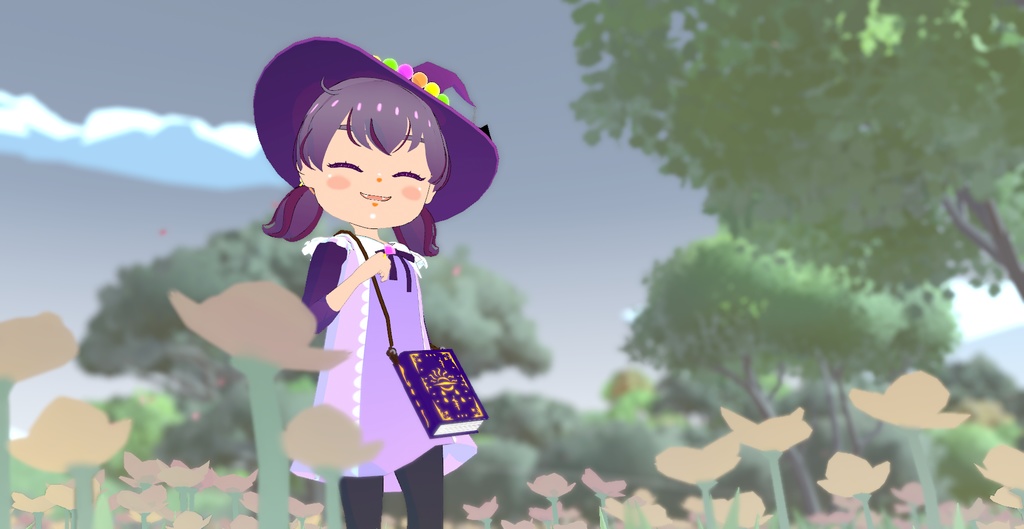 VRMモデル『魔法少女(?)MIRAI』