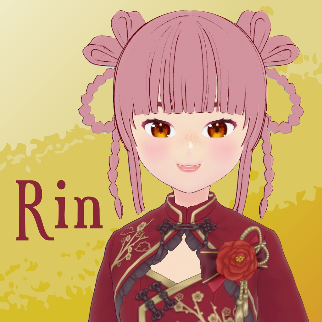 【無料】VRoidモデル『Rin』