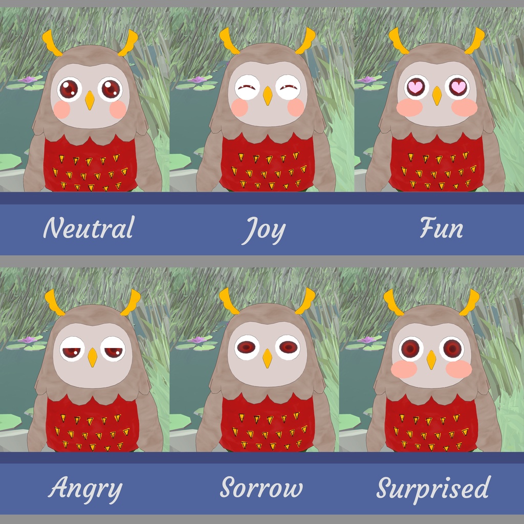 VRMモデル『ぱたやん』