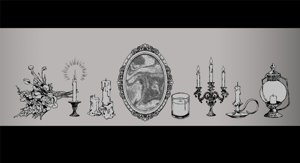 【APNG】ゆらめくろうそく