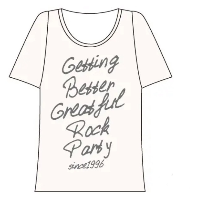 【SALE】 Greatful T(銀)