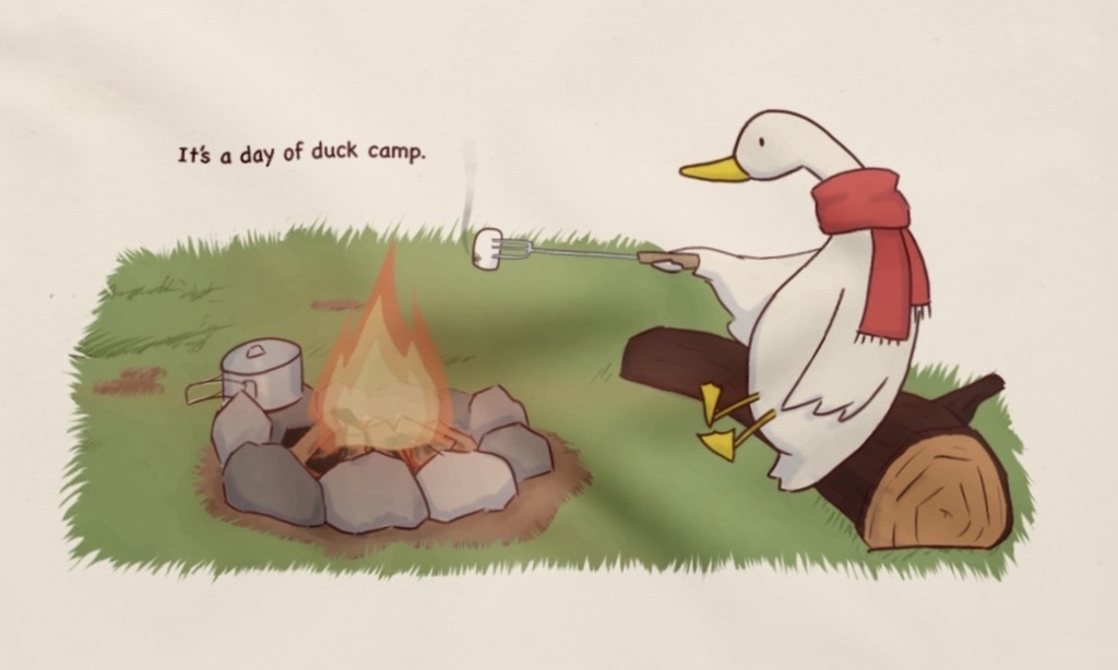 アヒルのキャンプ - サコッシュ