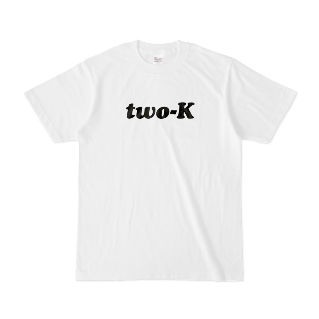 two-K Tシャツ T-Shirt ロゴT Logo Tee "white"