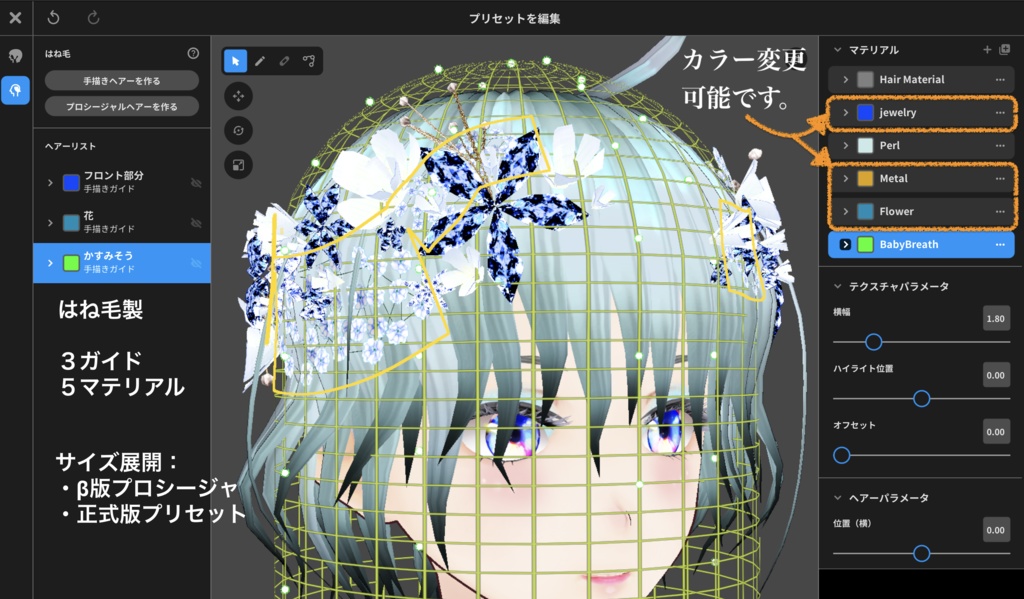 Cute blue dress with frills