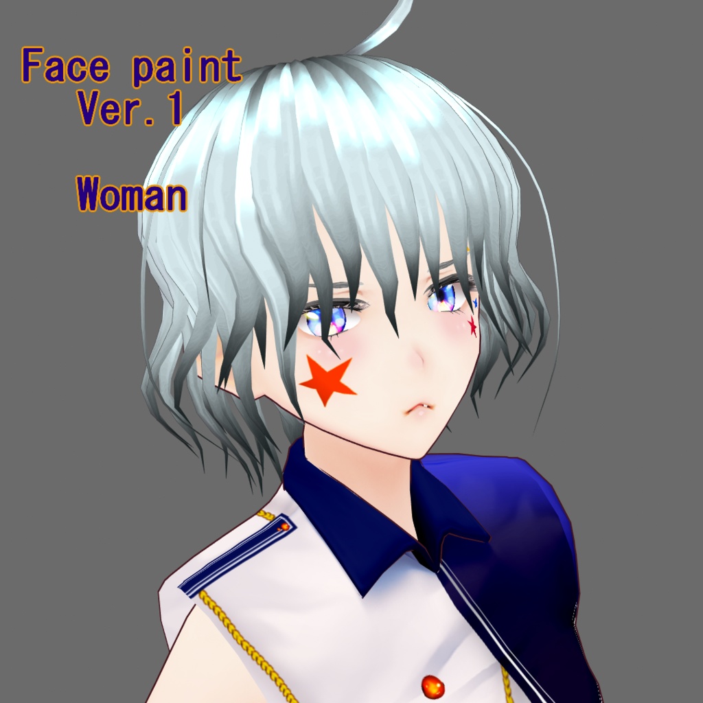 【VRoid】Happy Halloween☆Cute dress with lace fabric