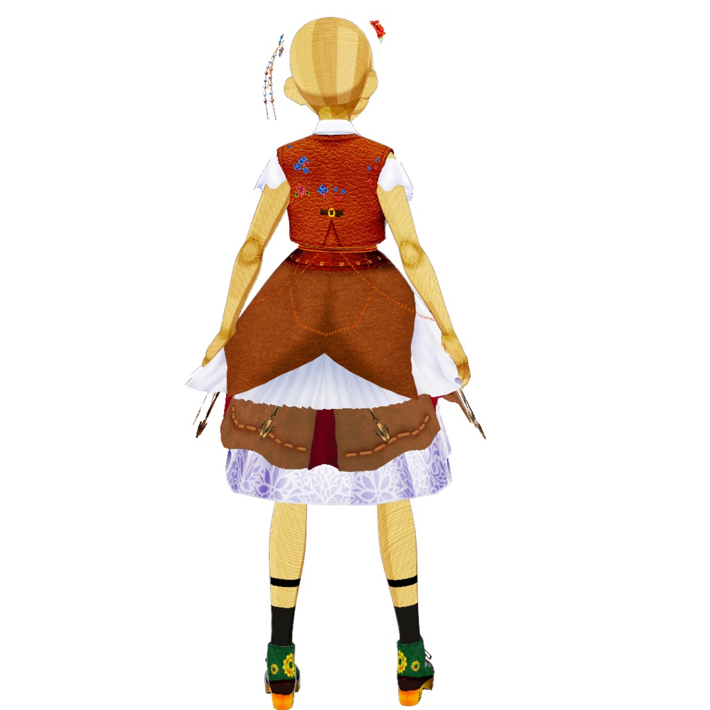 【VRoid】カスタムコスチュームFiore