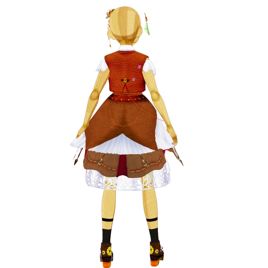 【VRoid】カスタムコスチュームFiore