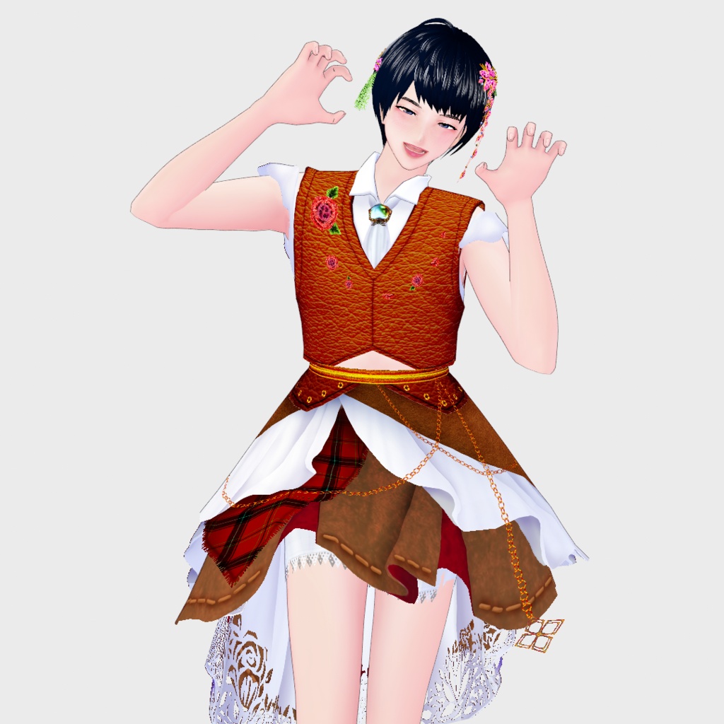 【VRoid】カスタムコスチュームFiore