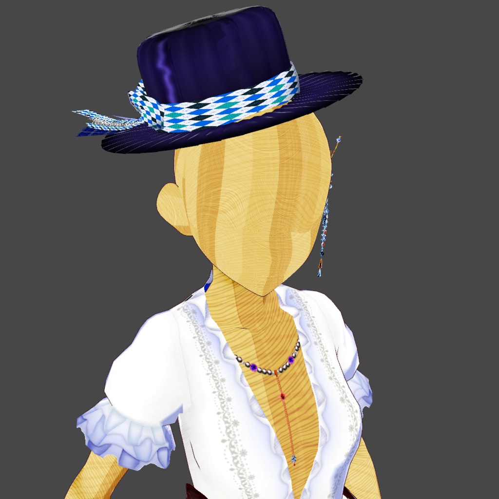 【無料あり/VRoid】トータルコーディネートDecor