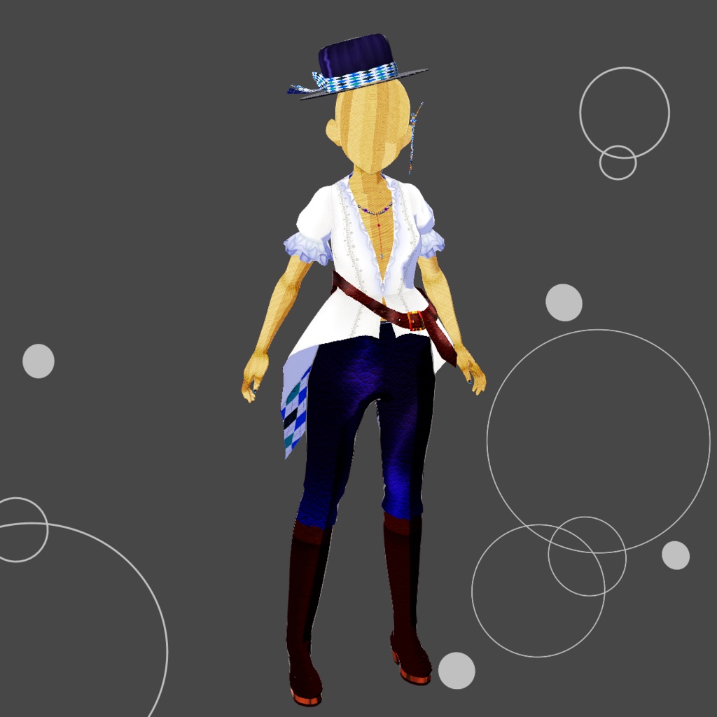 【無料あり/VRoid】トータルコーディネートDecor