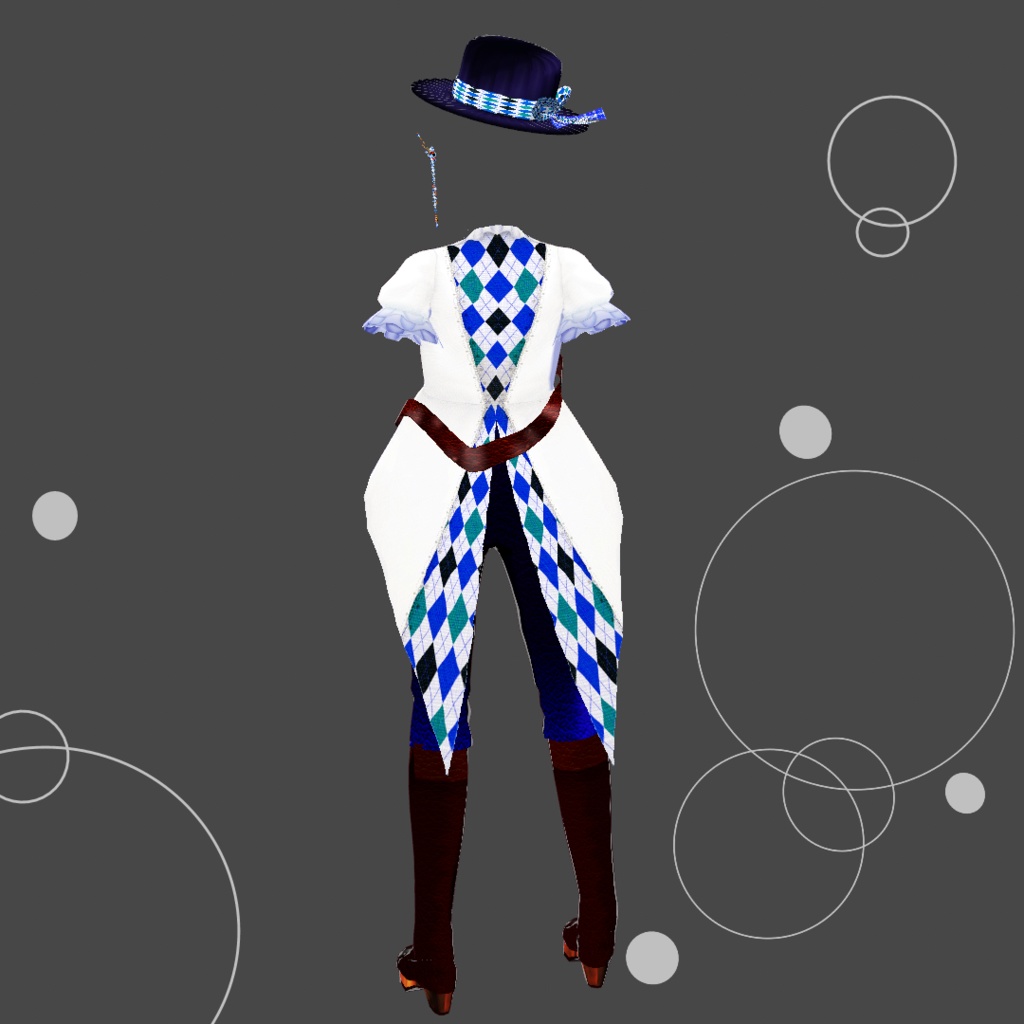 【無料あり/VRoid】トータルコーディネートDecor