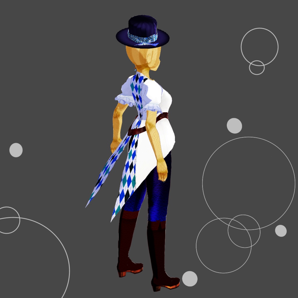 【無料あり/VRoid】トータルコーディネートDecor