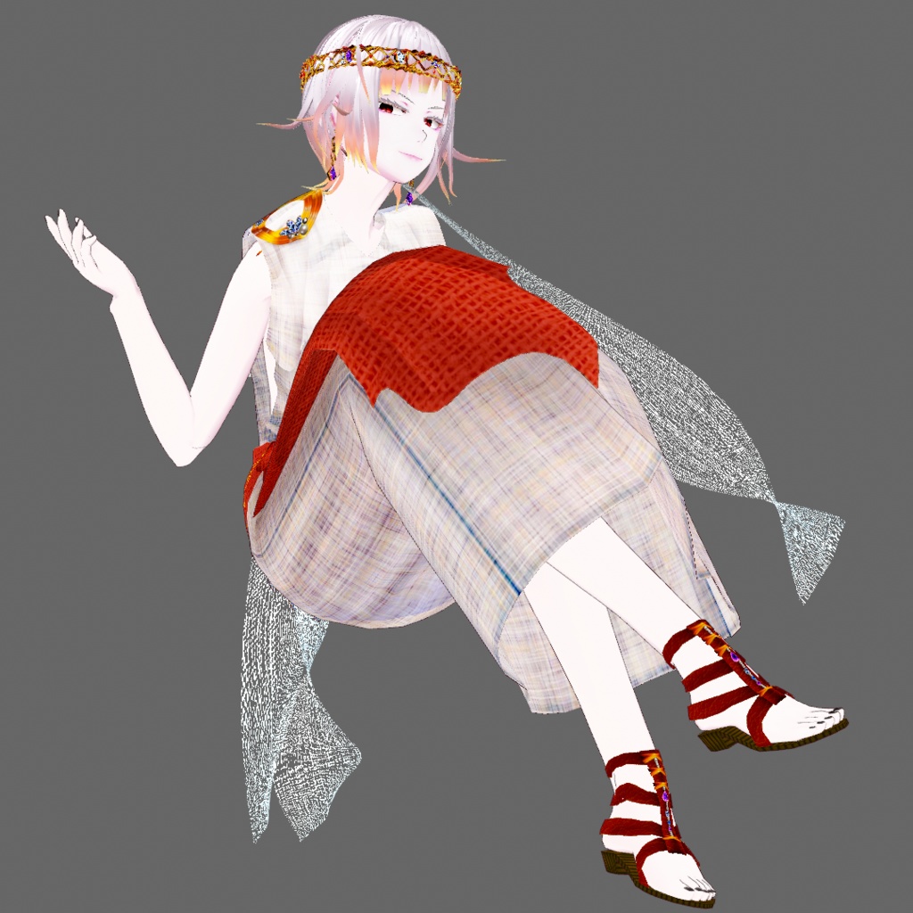 【無料あり】なんちゃって民族衣装風・地中海気候セット【VRoid】