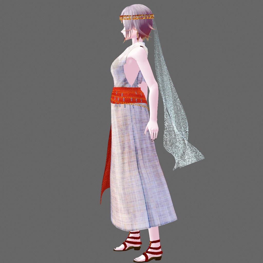 【無料あり】なんちゃって民族衣装風・地中海気候セット【VRoid】