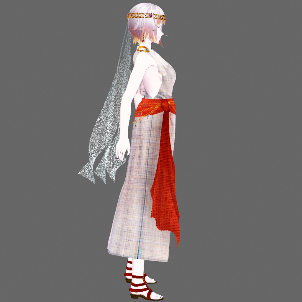 【無料あり】なんちゃって民族衣装風・地中海気候セット【VRoid】