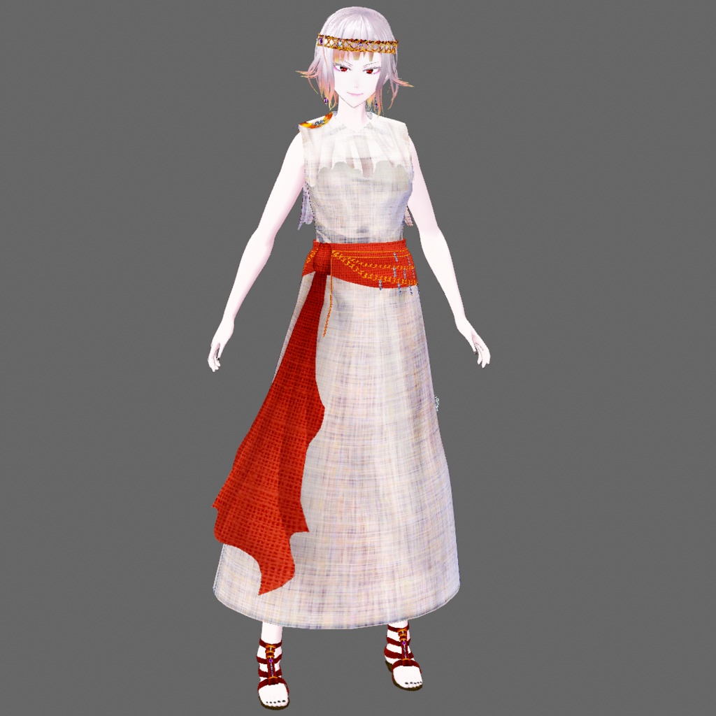 【無料あり】なんちゃって民族衣装風・地中海気候セット【VRoid】