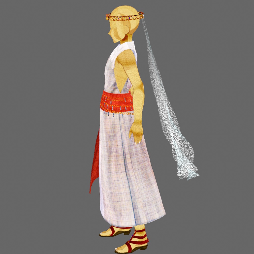 【無料あり】なんちゃって民族衣装風・地中海気候セット【VRoid】