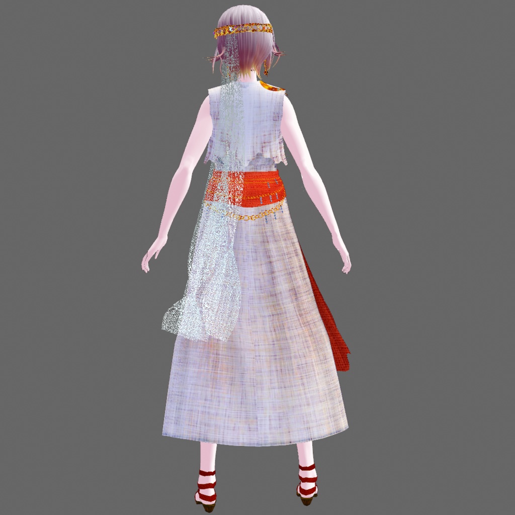 【無料あり】なんちゃって民族衣装風・地中海気候セット【VRoid】