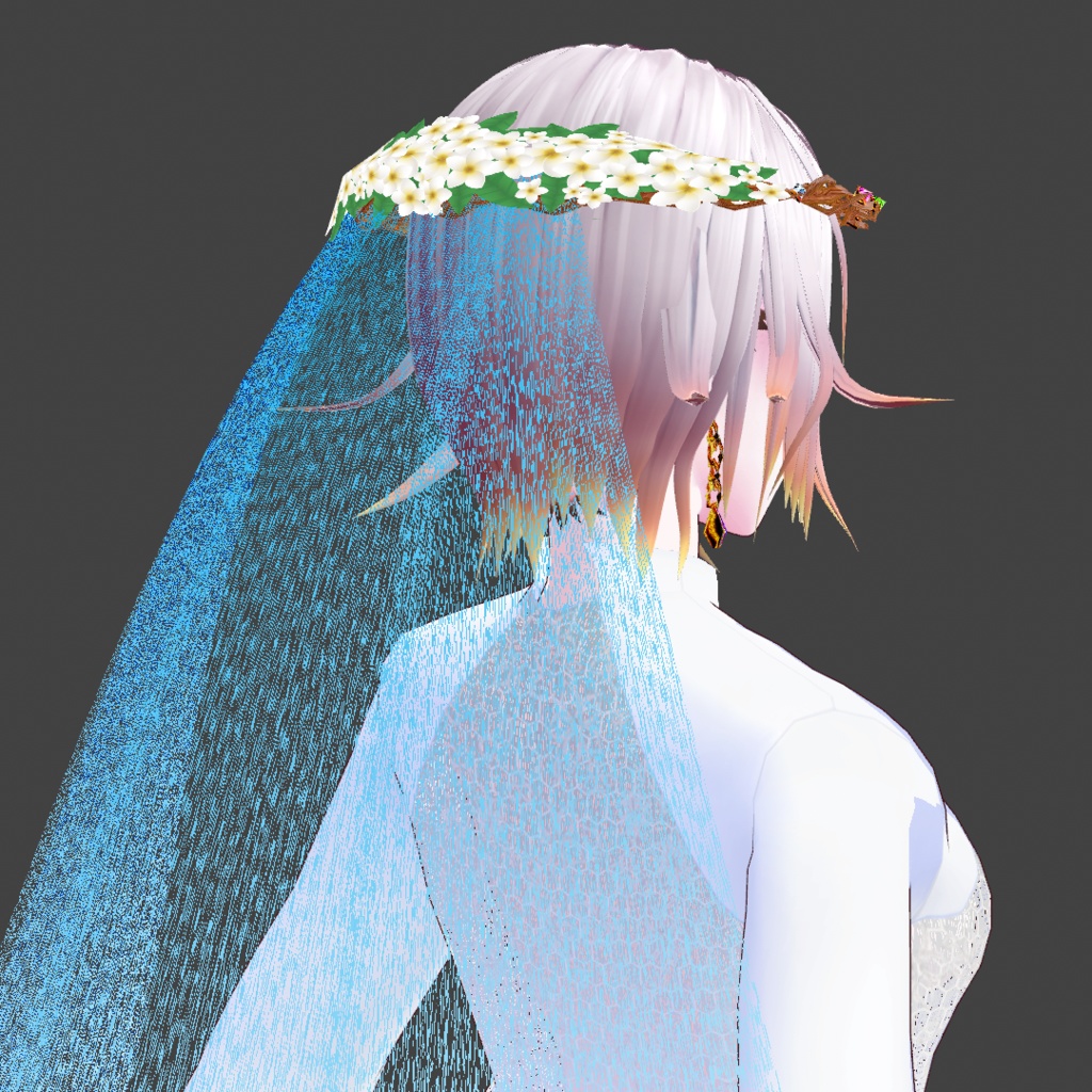 【VRoid/無料あり】ズボンウエディングnouveau【男女兼用】