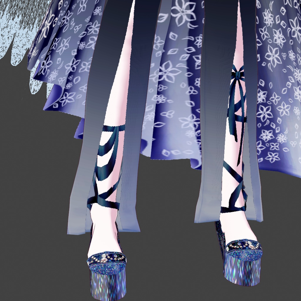 【VRoid/無料あり】ズボンウエディングnouveau【男女兼用】