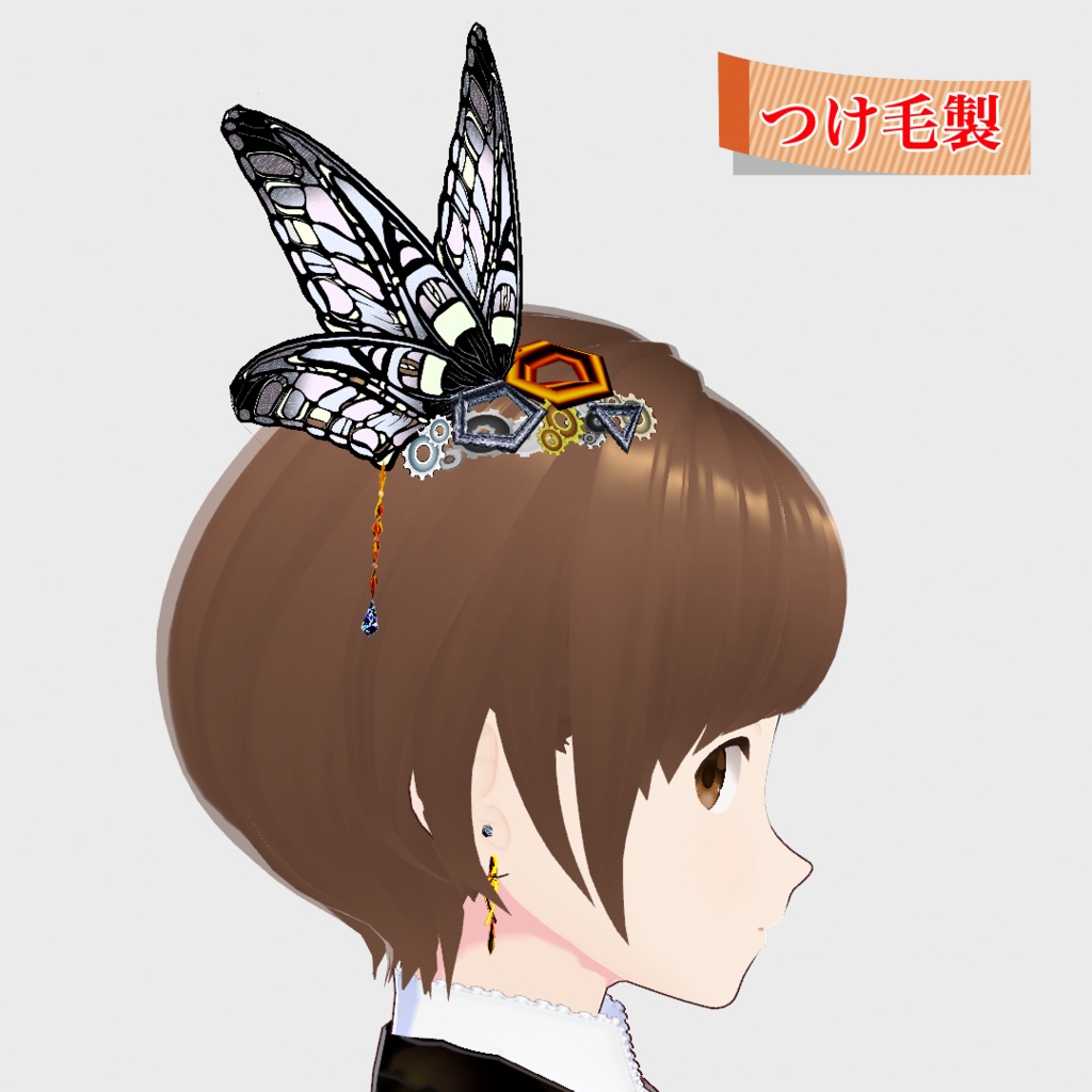 【無料】ショップフォロワー200人記念祭★フリー髪飾り+α