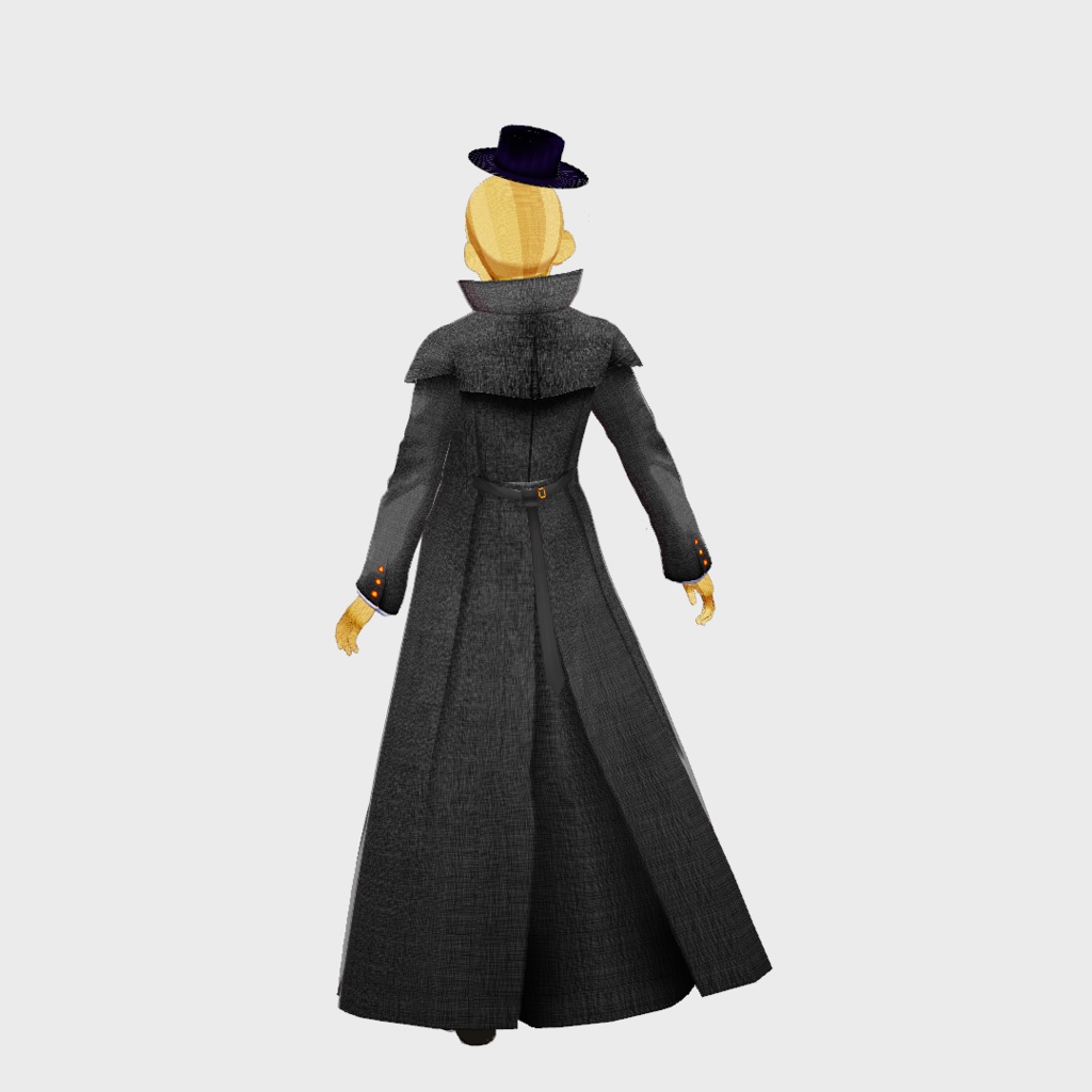 【無料あり】ファンタジーっぽいコート【正式版対応/VRoid】