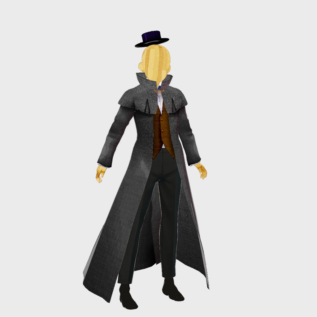 【無料あり】ファンタジーっぽいコート【正式版対応/VRoid】