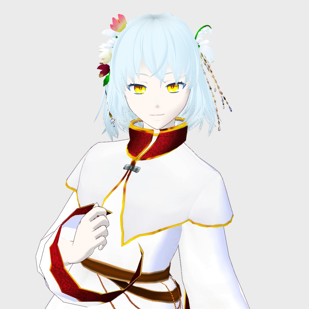 【無料あり/髪飾り】Alkaloid Flowers【正式版対応/VRoid】