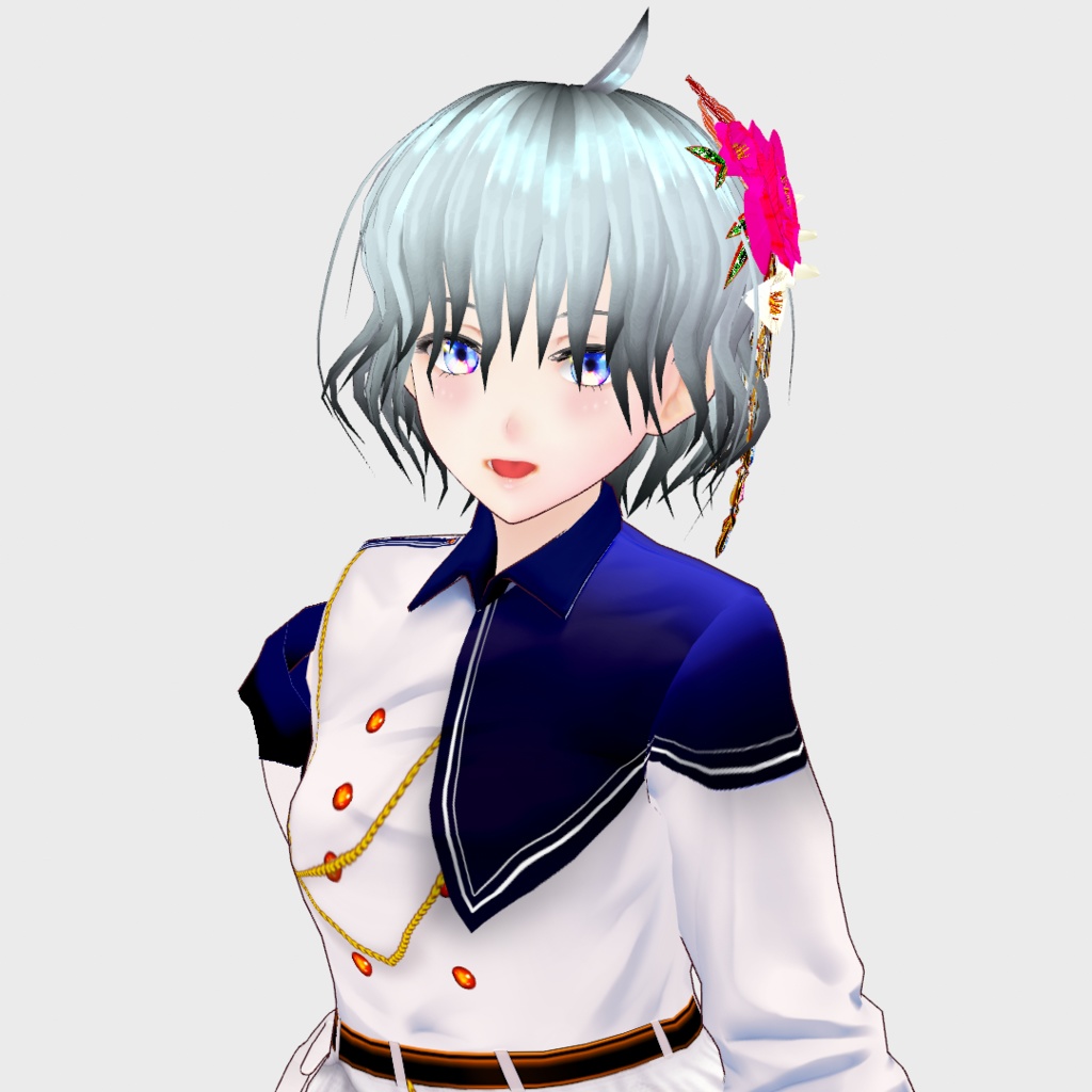 【無料あり/髪飾り】Alkaloid Flowers【正式版対応/VRoid】