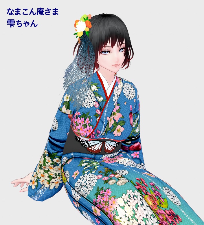 【無料あり/髪飾り】Alkaloid Flowers【正式版対応/VRoid】