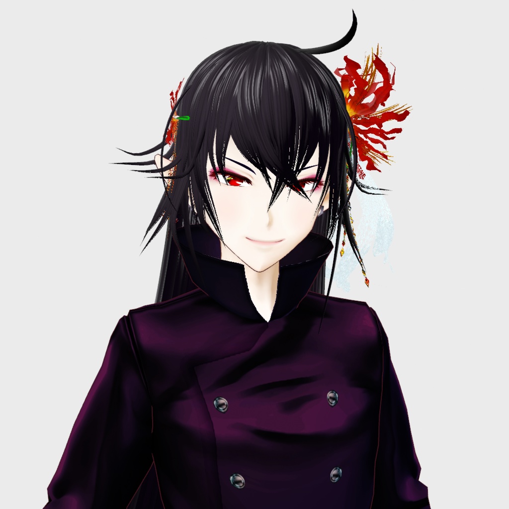 【無料あり/髪飾り】Alkaloid Flowers【正式版対応/VRoid】