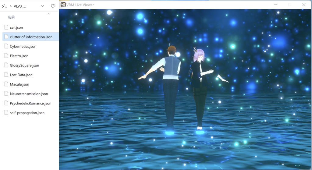 VRMLiveViewer3.6.2用サイバーセット