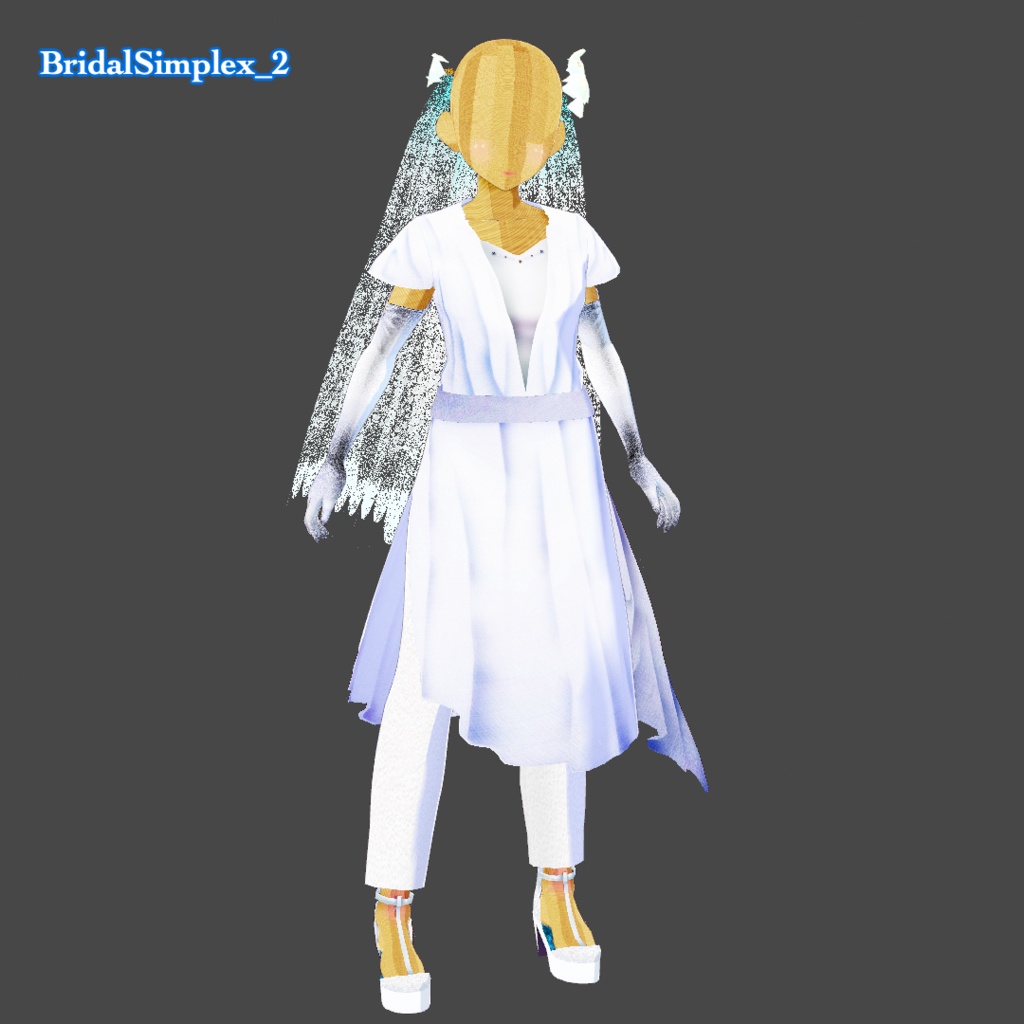 【無料】ブライダルセットSimplex【VRoid正式版】