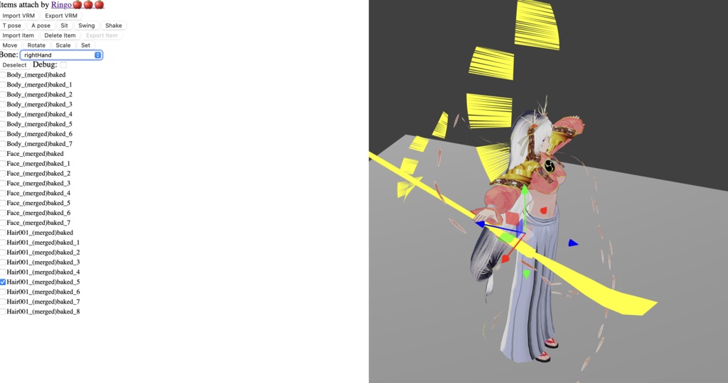 【二次創作/VRoid正式版】版権っぽいやつ(444人記念祭★その1.5)