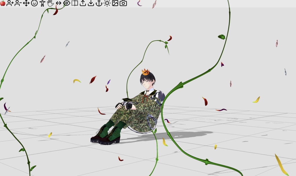 【二次創作/VRoid正式版】版権っぽいやつ(444人記念祭★その1.5)