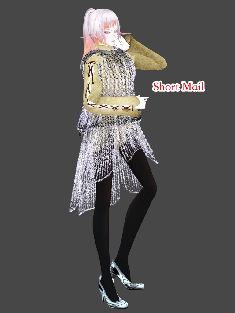 【無料】お手軽鎖帷子 Mail【VRoid正式版】