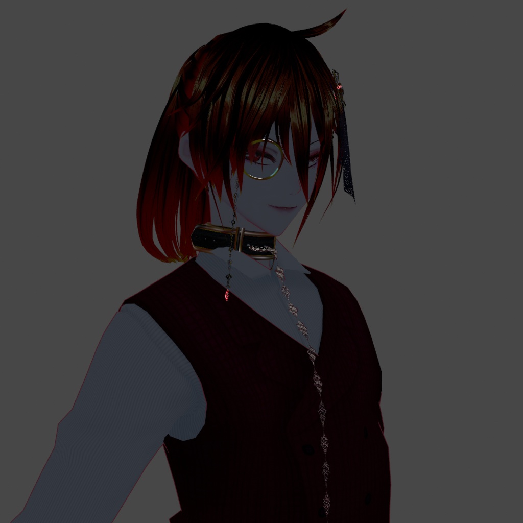 【無料/VRoid正式版】拘束_Shackle