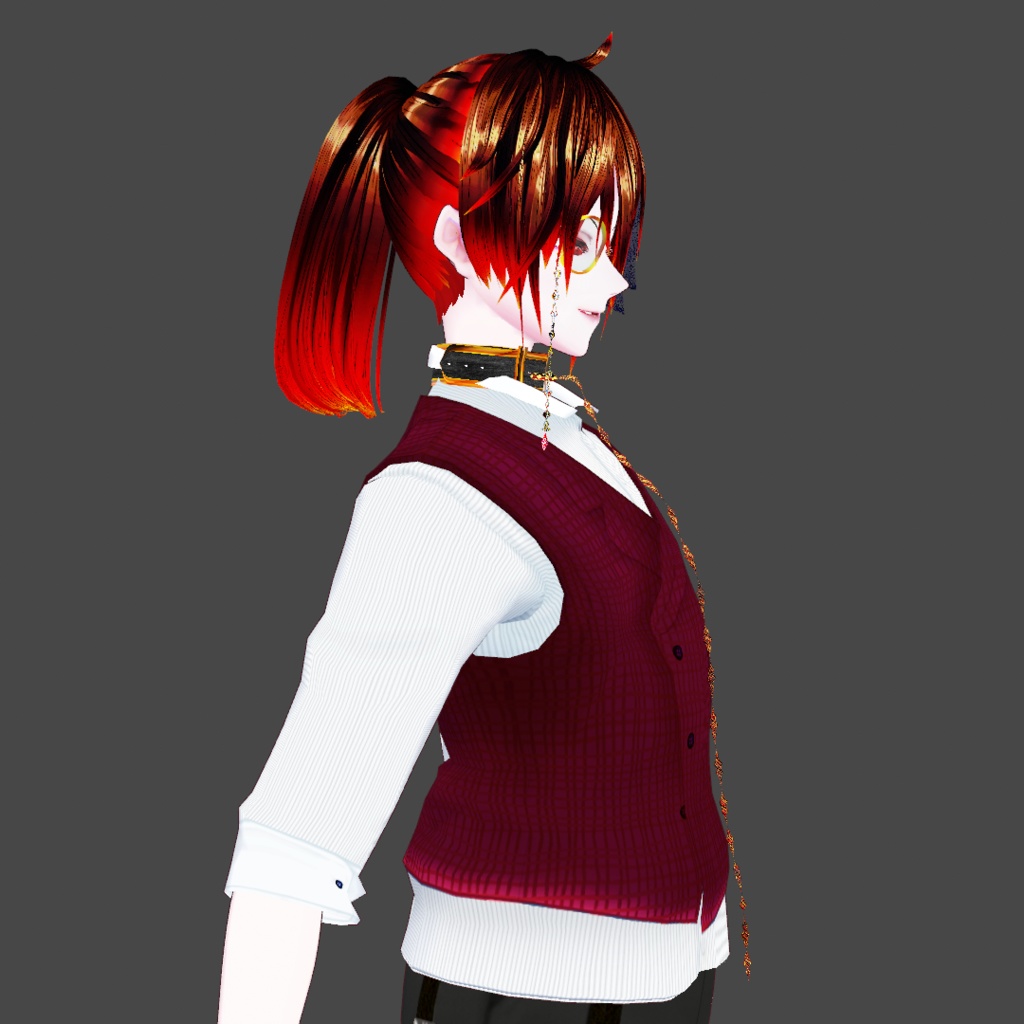 【無料/VRoid正式版】拘束_Shackle