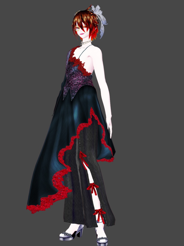 【無料】ブライダルセットRosette【VRoid正式版】